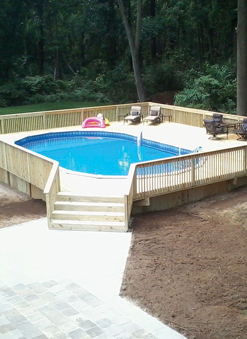 Pool & Deck Installation - Top Knotch Construction, Lehigh, Berks and Montgomery counties, PA