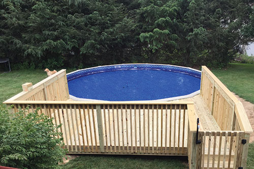 Pool & Deck Installation - Top Knotch Construction, Lehigh, Berks and Montgomery counties, PA